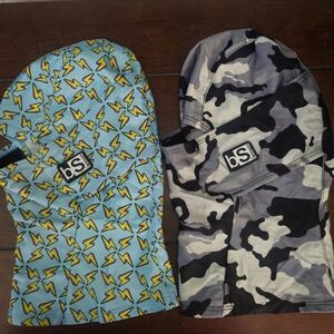 bS Kids Lightning and Camo Hood Set